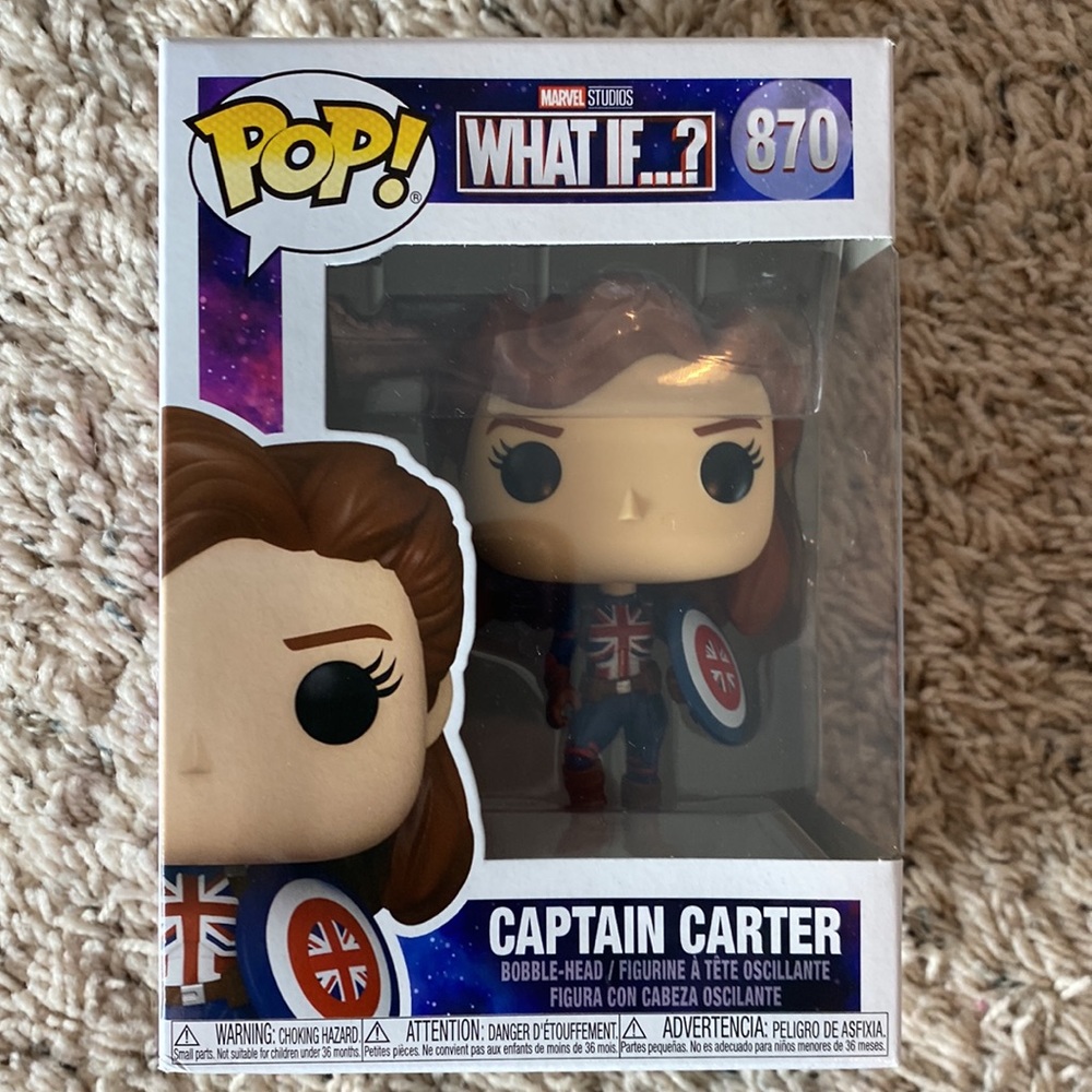 New Marvel Funko Pop Captain Carter